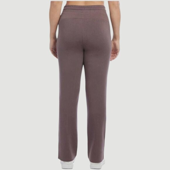 Danskin Womens Waist Stretchy Scuba Pants Plum Size Small - Picture 2 of 16